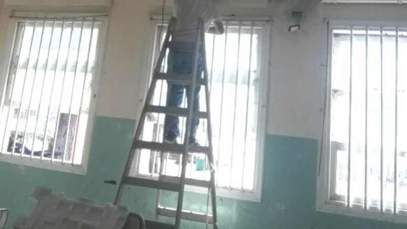 Positivo avance de obra en la Escuela 280, a días del inicio de clases