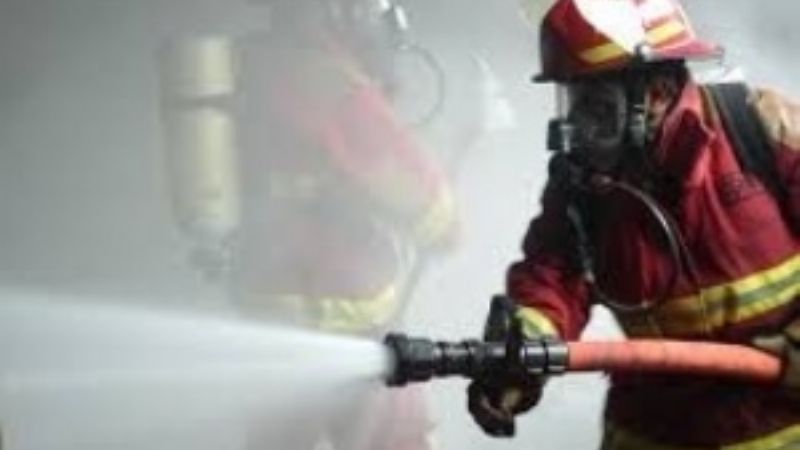 Apagaron un incendio en una vivienda