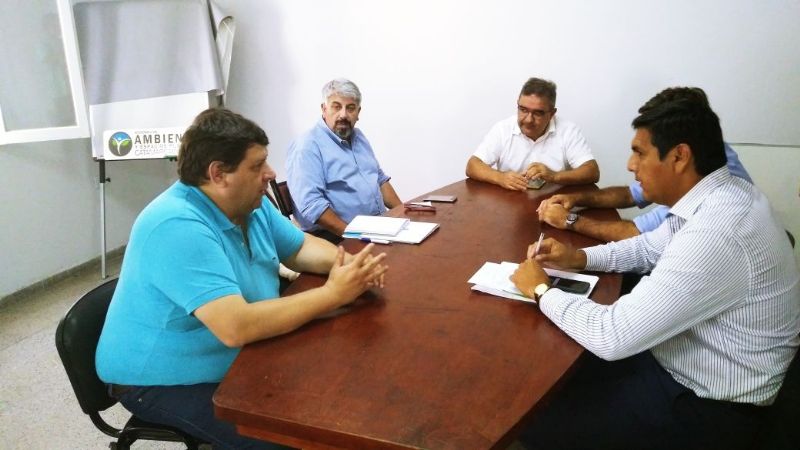 Jalil recibió a autoridades del ENACOM