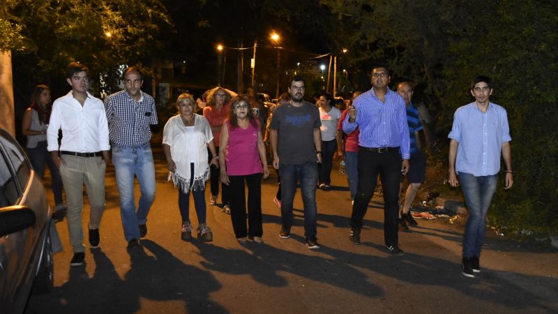 Primera etapa de alarmas solidarias en La Cruz Negra