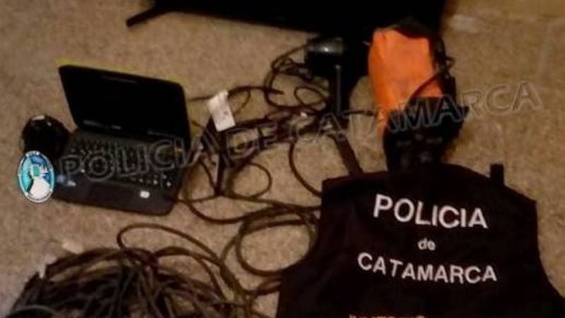 Recuperan elementos robados en Valle Viejo