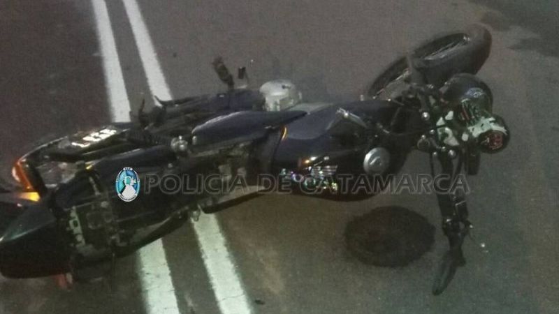 Choque de motos en Capayán