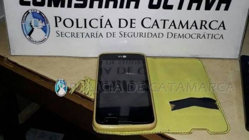 Aprehenden a un joven por el robo de un celular