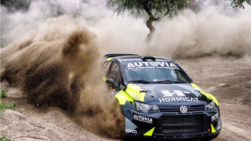 Augusto fue  la 5to. y Walter 8vo. en el Rally Argentino