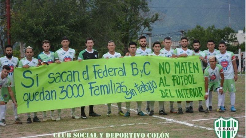 En Catamarca se reclamó que “no maten al fútbol del interior”