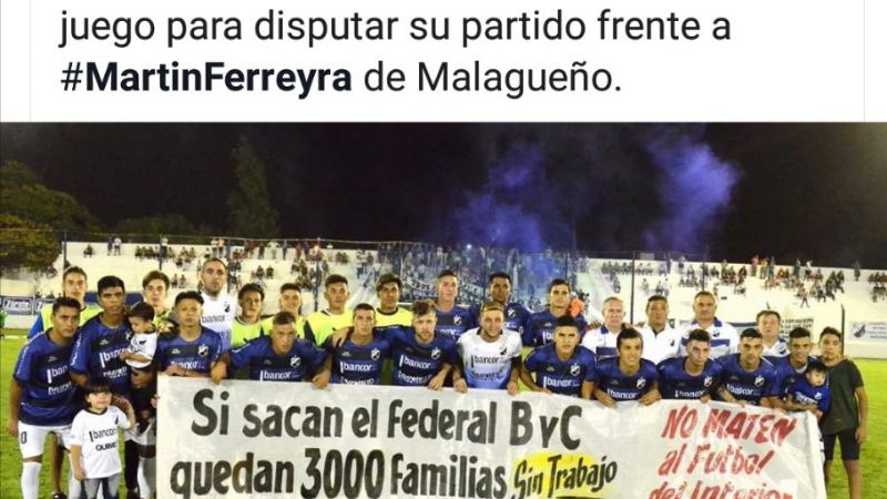 En Catamarca se reclamó que “no maten al fútbol del interior”