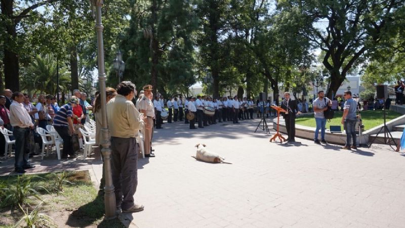 Conmemoraron el natalicio de San Martín