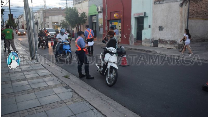Siguen los rigurosos operativos: 23 motos al corralón