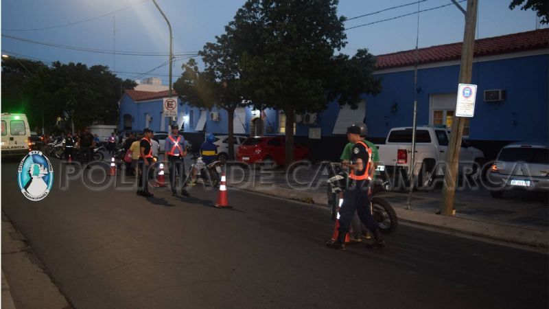 Siguen los rigurosos operativos: 23 motos al corralón