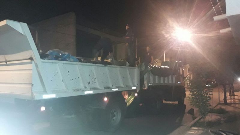 Bomberos de Santa María y Belén colaboraron con los inundados en Salta