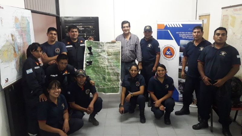 Bomberos de Santa María y Belén colaboraron con los inundados en Salta