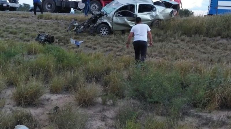 Un muerto en un choque múltiple en la ruta 38