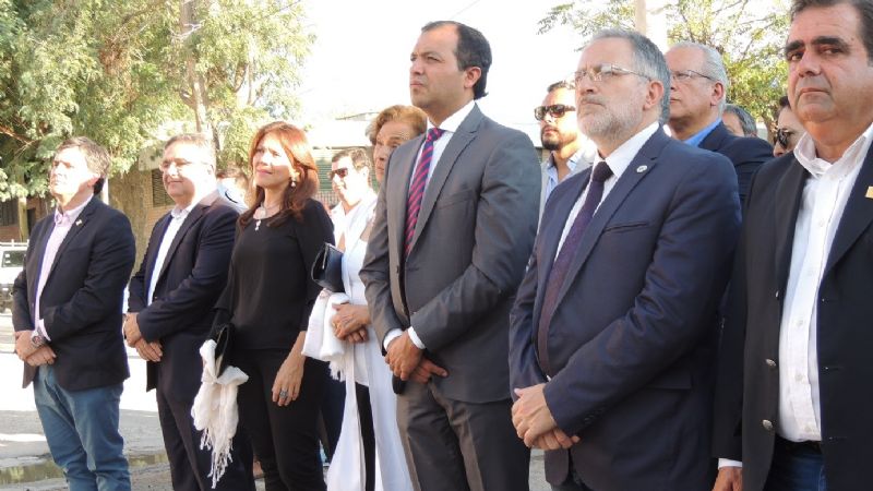 Senadores participaron de las celebraciones en Santa María