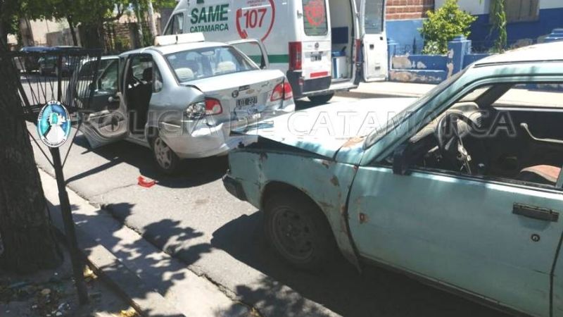 Pasajero herido tras un choque protagonizado por un remis