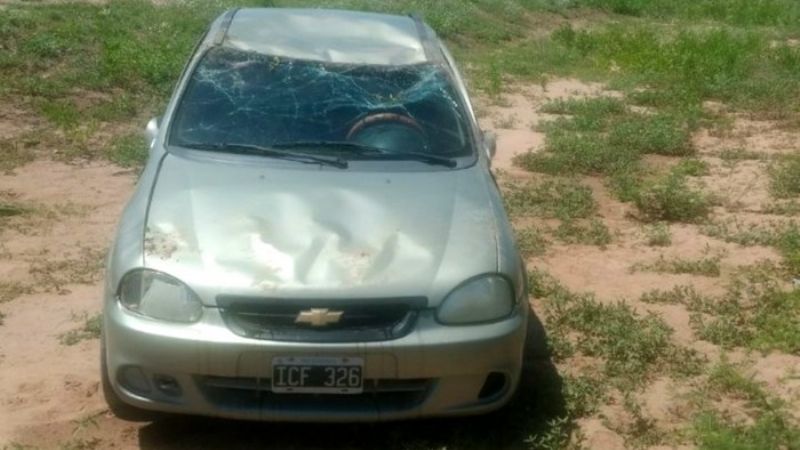 Docente fiambalense se accidentó en la ruta 40