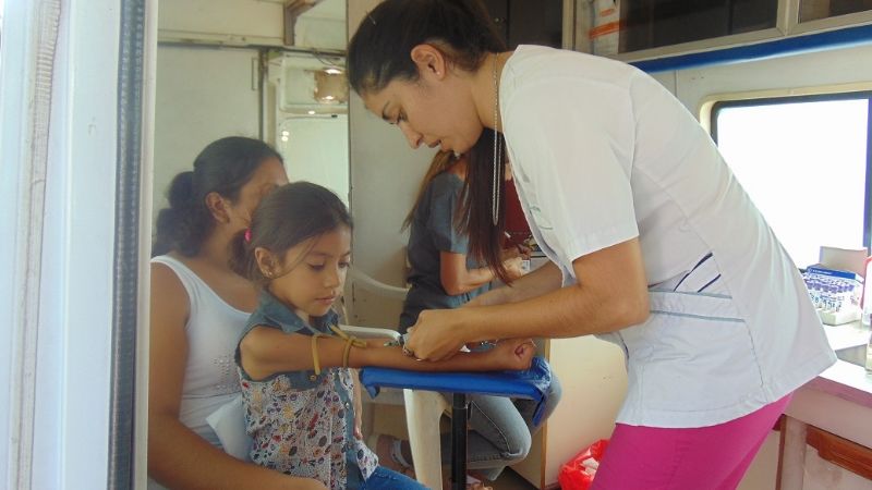 “Lleguemos al Barrio” en el Club Social Rojas de Santa Rosa