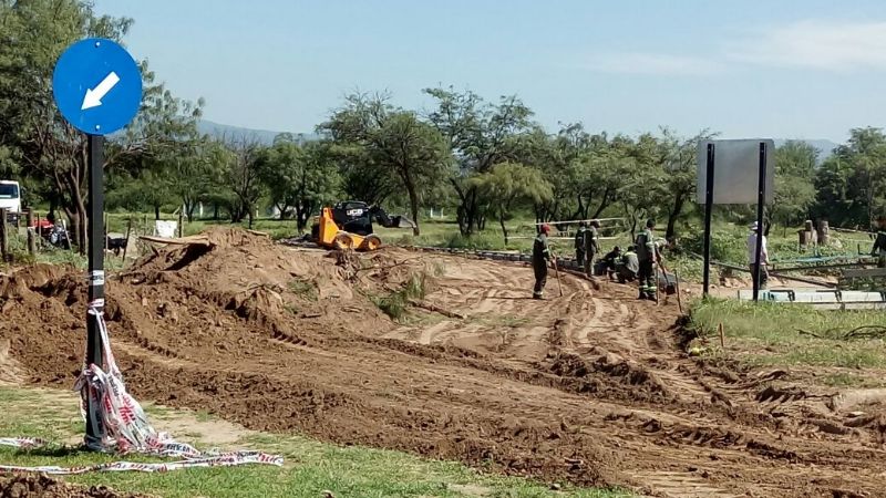 Se completa la nueva arteria que atraviesa el Parque Adán Quiroga