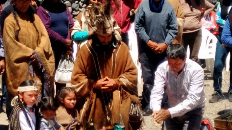 El senador Carrizo participó de la elección del Cacique de Antofalla