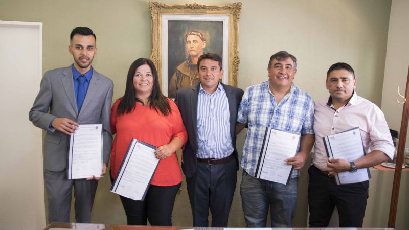 Nuevas autoridades en el municipio de Fray Mamerto Esquiú
