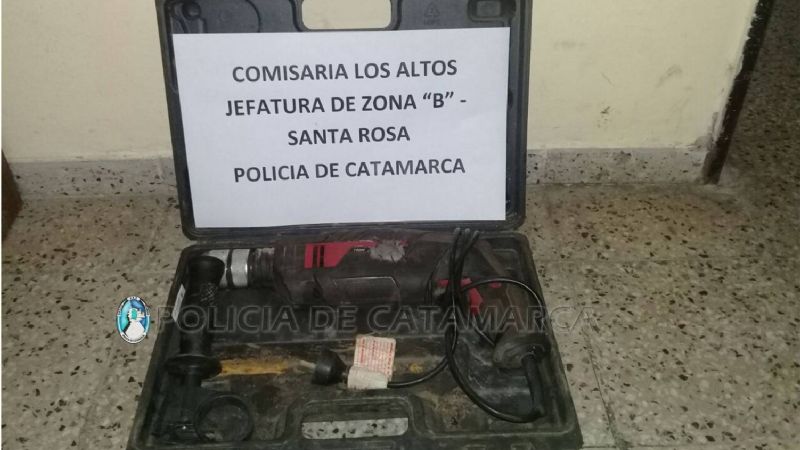 Recuperan elementos robados en Santa Rosa