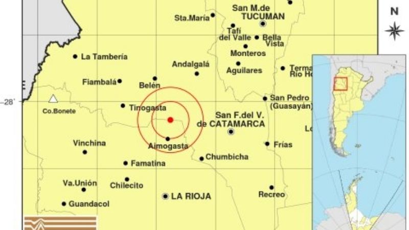 Fuerte temblor sacudió el Oeste