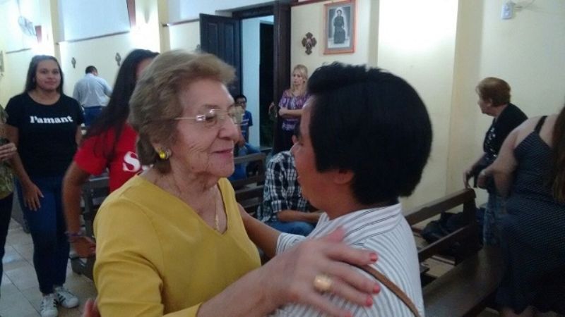 Parroquia San Roque: presentaron nueva religiosa