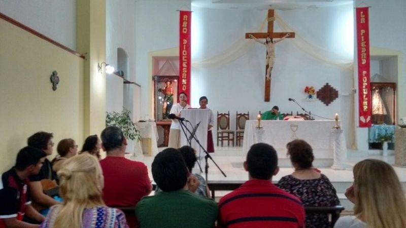 Parroquia San Roque: presentaron nueva religiosa