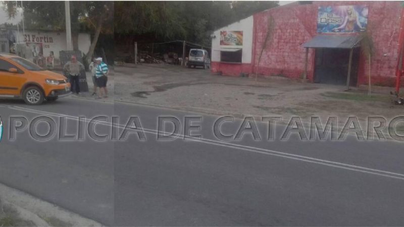 Motociclista hospitalizado tras un choque en Capayán