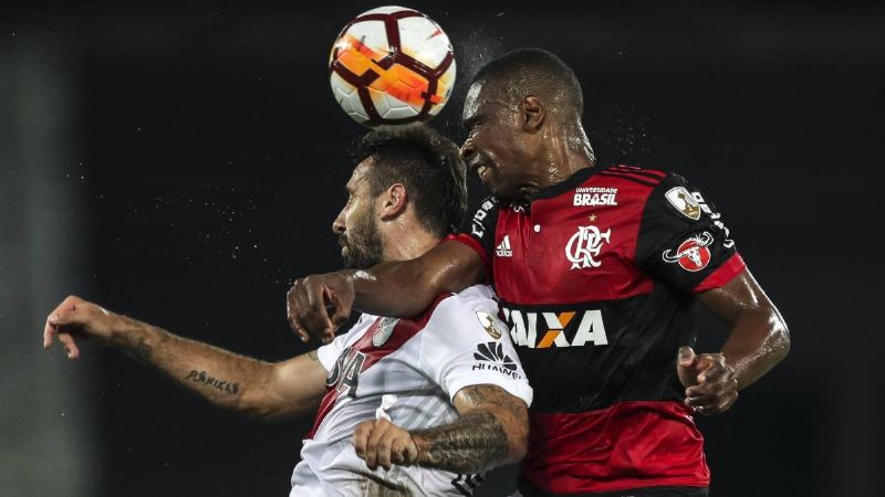 River rescató un valioso empate ante Flamengo, en Río