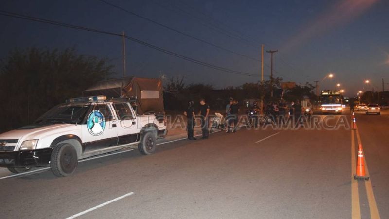 En mega operativo, secuestran motos y arrestan a personas