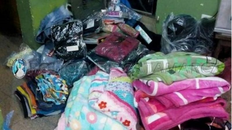 Gran cantidad de mercadería ilegal secuestrada