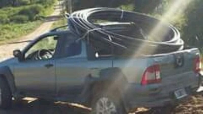 Cambio de cañerías de agua potable en Oyola