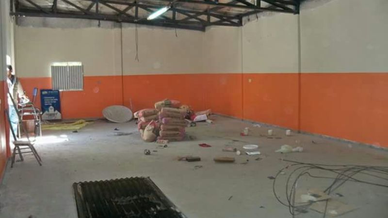 Continúa la "refacción integral" de la Escuela N°197