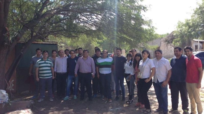 Juventud de la Nación visitó Social Saujil