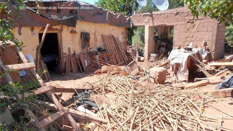 Un centenar de familias recibieron asistencia por las lluvias en Tinogasta