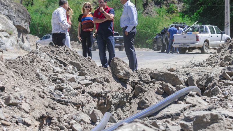 Etapa final del saneamiento sanitario de la Gruta de la Virgen