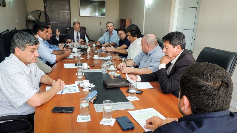 Reunión de senadores del bloque FPV-PJ