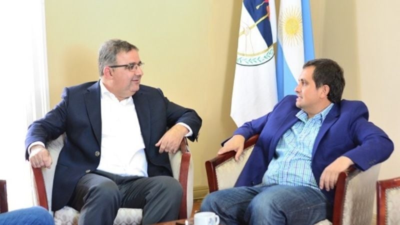 Jalil recibió al viceintendente de La Rioja