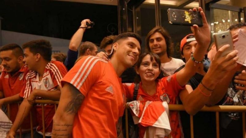 River tuvo un cálido recibimiento en Mendoza