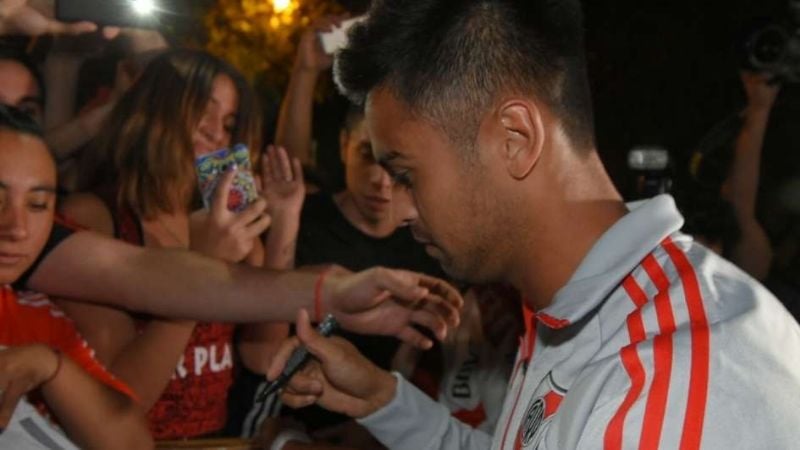 River tuvo un cálido recibimiento en Mendoza