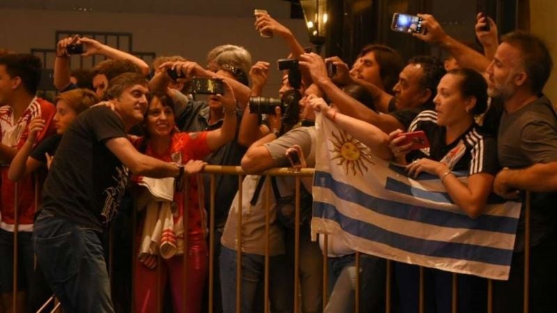 River tuvo un cálido recibimiento en Mendoza