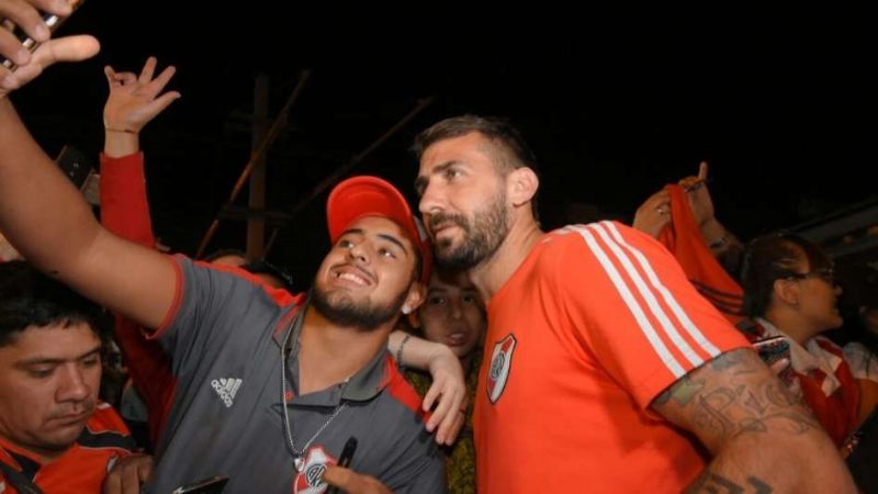 River tuvo un cálido recibimiento en Mendoza