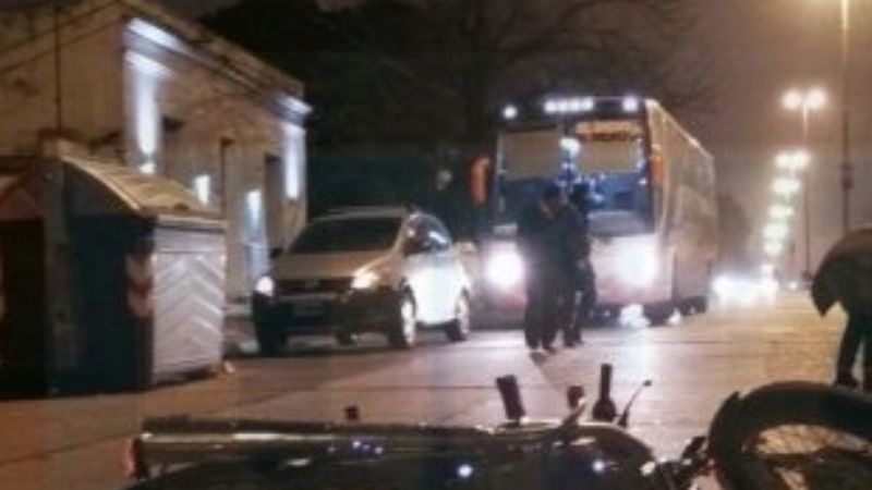 Choque de motos en el norte de la Capital