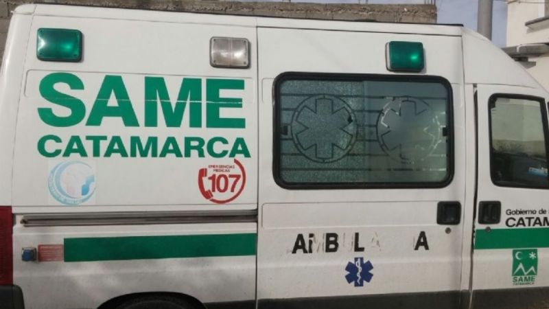 Joven herido tras un choque