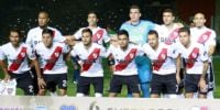 Los 11 de River que salieron a ganar la Supercopa ante Boca.