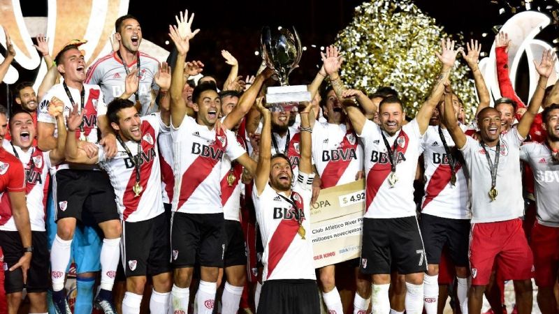 River  “Súper Campeón” argentino al vencer 2-0 a Boca