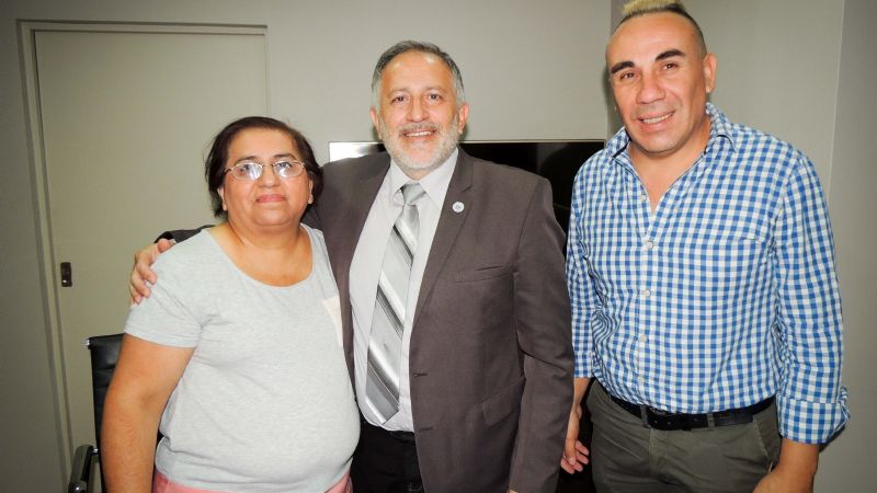 Solá Jais recibió a autoridades de Adultos Mayores