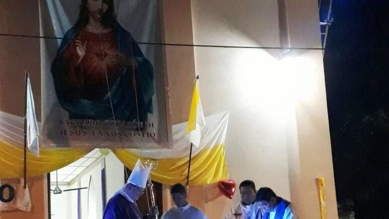 Asumió el nuevo párroco de Santa Rosa en Bañado de Ovanta