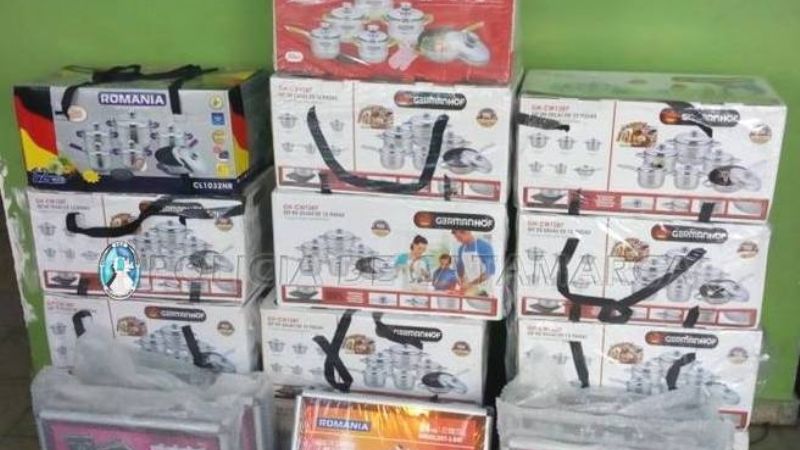 Secuestran mercadería ilegal en un puesto caminero de Valle Viejo