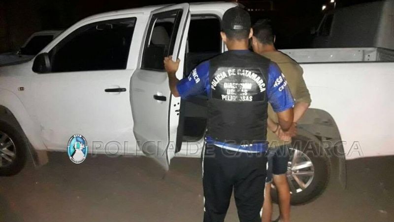 Detuvieron a un presunto repartidor de droga